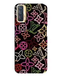 Чохол для OPPO A33 з картинкою «Неоновий мікс Nike» Чохол для OPPO A33 з картинкою «Неоновий мікс Nike»