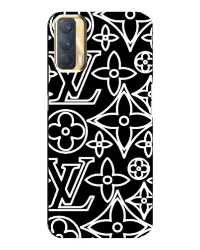 Чохол для OPPO A33 з картинкою «Чорно-білий візерунок LV» Чохол для OPPO A33 з картинкою «Чорно-білий візерунок LV»