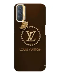 Чохол для OPPO A33 з картинкою «LV — золота печатка»