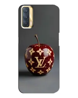 Чохол для OPPO A33 з картинкою «Червоне яблуко LV»