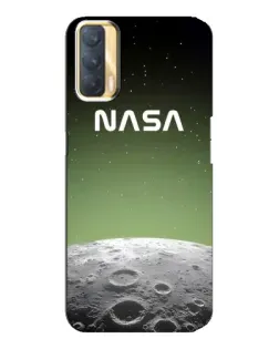 Чохол для OPPO A33 з картинкою «NASA — місячний градієнт»