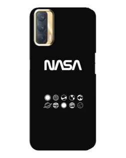Чохол для OPPO A33 з картинкою «NASA — технічний принт»