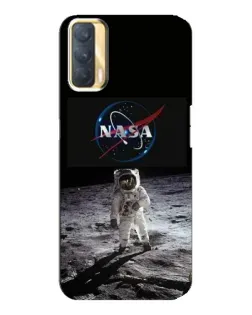 Чохол для OPPO A33 з картинкою «Астронавт на Місяці»