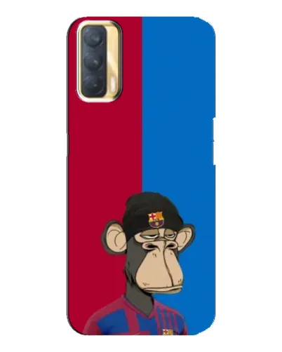 Чохол для OPPO A33 з картинкою «Bored Ape — фанат Барси»