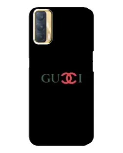 Чохол для OPPO A33 з картинкою «Gucci — червоний градієнт»