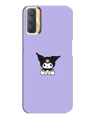 Чехол для OPPO A33 с картинкой «Kuromi — фиолетовый минимализм»