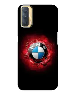 Чохол для OPPO A33 з картинкою «Логотип BMW — спалах»