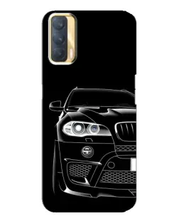 Чохол для OPPO A33 з картинкою «Темний силует BMW»
