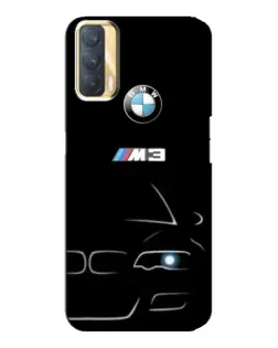 Чохол для OPPO A33 з картинкою «Мінімалістичний принт BMW M3»