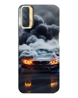 Чохол для OPPO A33 з картинкою «BMW у диму»