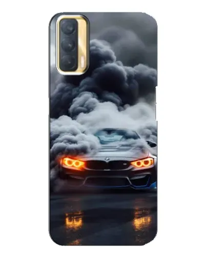 Чохол для OPPO A33 з картинкою «BMW у диму»