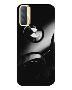 Чохол для OPPO A33 з картинкою «Емблема BMW — макро»