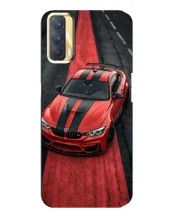 Чохол для OPPO A33 з картинкою «BMW на червоній доріжці»