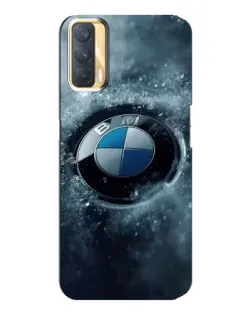 Чохол для OPPO A33 з картинкою «Логотип BMW — лід»