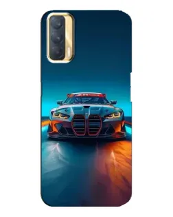 Чохол для OPPO A33 з картинкою «BMW — вогні неону»