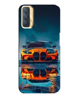 Чохол для OPPO A33 з картинкою «BMW — золота емблема»