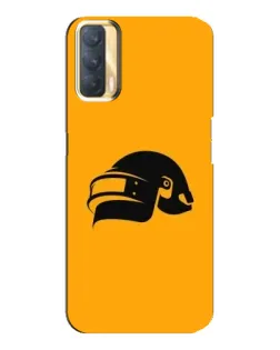 Чохол для OPPO A33 з картинкою «PUBG — золотий шолом»