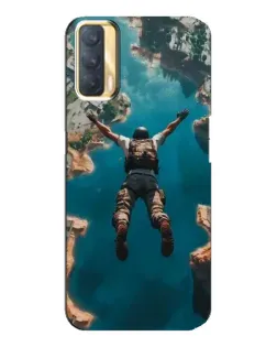 Чохол для OPPO A33 з картинкою «PUBG — вільне падіння»