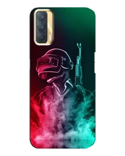 Чохол для OPPO A33 з картинкою «PUBG — вогняний воїн»