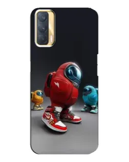Чохол для OPPO A33 з картинкою «Among Us — 3D стиль» Чохол для OPPO A33 з картинкою «Among Us — 3D стиль»
