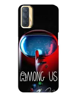 Чохол для OPPO A33 з картинкою «Червоний імпостер — макро» Чохол для OPPO A33 з картинкою «Червоний імпостер — макро»