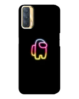 Чохол для OPPO A33 з картинкою «Among Us градієнт»