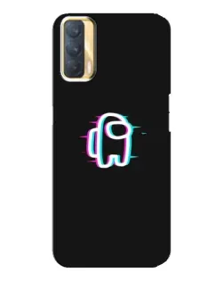 Чохол для OPPO A33 з картинкою «Among Us неон»