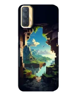 Чохол для OPPO A33 з картинкою «Вид з печери»