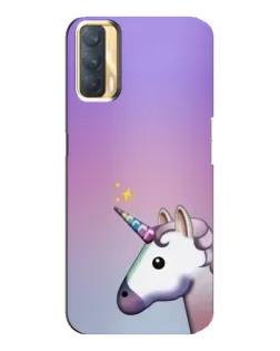 Чехол для OPPO A33 с картинкой «Единорог градиент»