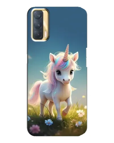 Чехол для OPPO A33 с картинкой «Единорог на поляне»
