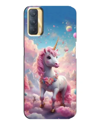 Чехол для OPPO A33 с картинкой «Единорог среди облаков»