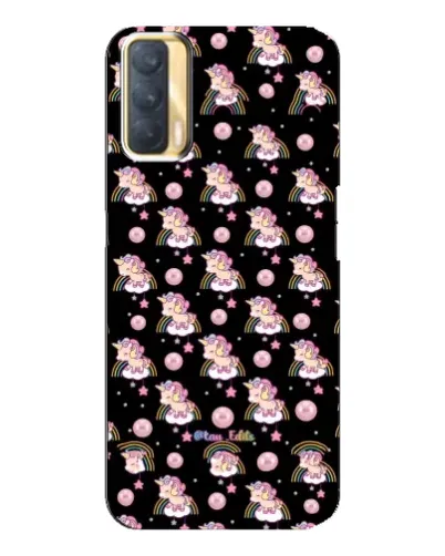 Чехол для OPPO A33 с картинкой «Magic Unicorn паттерн»