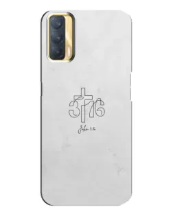 Чохол для OPPO A33 з картинкою «Івана 3:16 Хрест» Чохол для OPPO A33 з картинкою «Івана 3:16 Хрест»