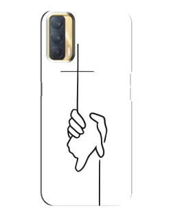 Чохол для OPPO A33 з картинкою «Рука тримає» Чохол для OPPO A33 з картинкою «Рука тримає»