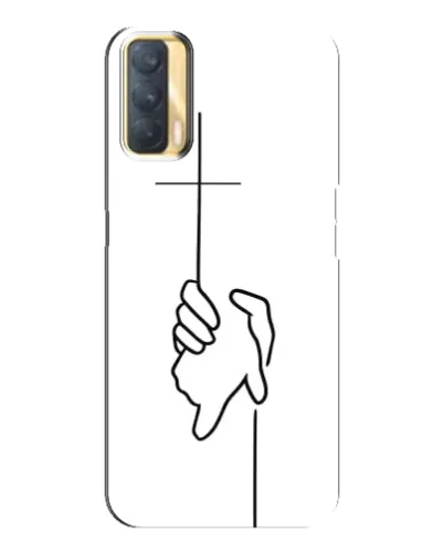 Чохол для OPPO A33 з картинкою «Рука тримає»