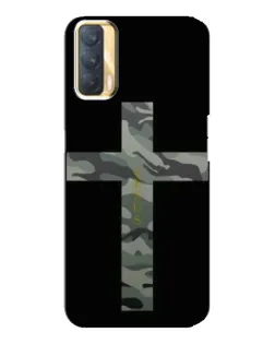 Чохол для OPPO A33 з картинкою «Мілітарі Хрест»