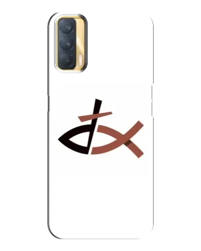 Чохол для OPPO A33 з картинкою «Риба та хрест»