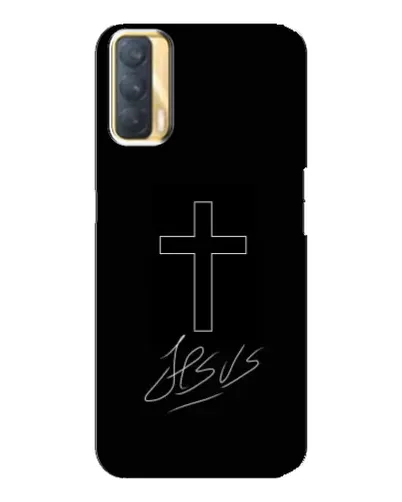 Чехол для OPPO A33 с картинкой «Графический крест Jesus» Чехол для OPPO A33 с картинкой «Графический крест Jesus»