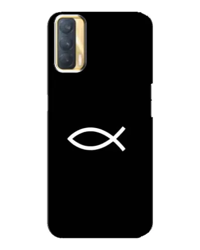 Чехол для OPPO A33 с картинкой «Символ рыбы Jesus» Чехол для OPPO A33 с картинкой «Символ рыбы Jesus»