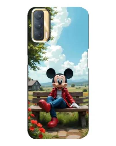 Чохол для OPPO A33 з картинкою «Міккі на лавці» Чохол для OPPO A33 з картинкою «Міккі на лавці»