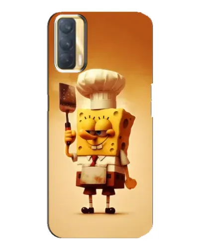 Чехол для OPPO A33 с картинкой «Губка Боб повар» Чехол для OPPO A33 с картинкой «Губка Боб повар»