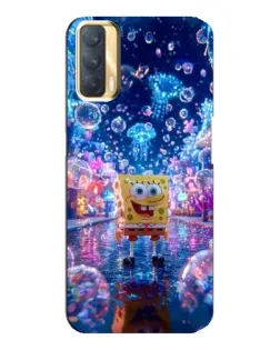 Чехол для OPPO A33 с картинкой «Неоновый океан» Чехол для OPPO A33 с картинкой «Неоновый океан»