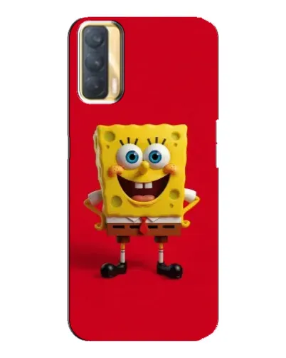 Чехол для OPPO A33 с картинкой «Спанч Боб на красном» Чехол для OPPO A33 с картинкой «Спанч Боб на красном»