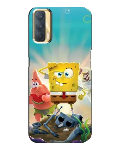 Чехол для OPPO A33 с картинкой «Спанч Боб победитель» Чехол для OPPO A33 с картинкой «Спанч Боб победитель»