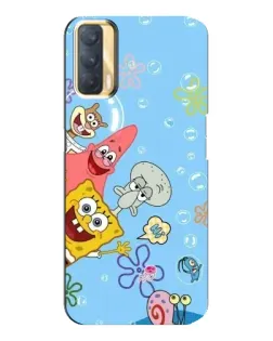 Чехол для OPPO A33 с картинкой «Веселые пузырьки» Чехол для OPPO A33 с картинкой «Веселые пузырьки»