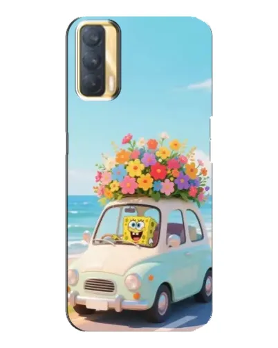 Чехол для OPPO A33 с картинкой «Автомобильное путешествие» Чехол для OPPO A33 с картинкой «Автомобильное путешествие»