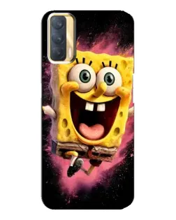 Чехол для OPPO A33 с картинкой «Взрывной Спанч Боб» Чехол для OPPO A33 с картинкой «Взрывной Спанч Боб»