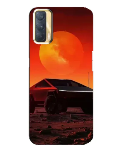 Чохол для OPPO A33 з картинкою «Cybertruck на Марсі»