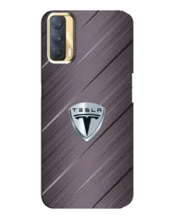 Чохол для OPPO A33 з картинкою «Металева текстура Tesla» Чохол для OPPO A33 з картинкою «Металева текстура Tesla»
