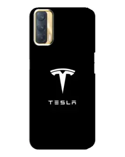 Чохол для OPPO A33 з картинкою «Tesla White Logo» Чохол для OPPO A33 з картинкою «Tesla White Logo»